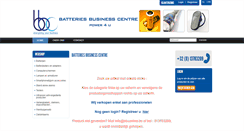 Desktop Screenshot of batteriesbusinesscentre.be